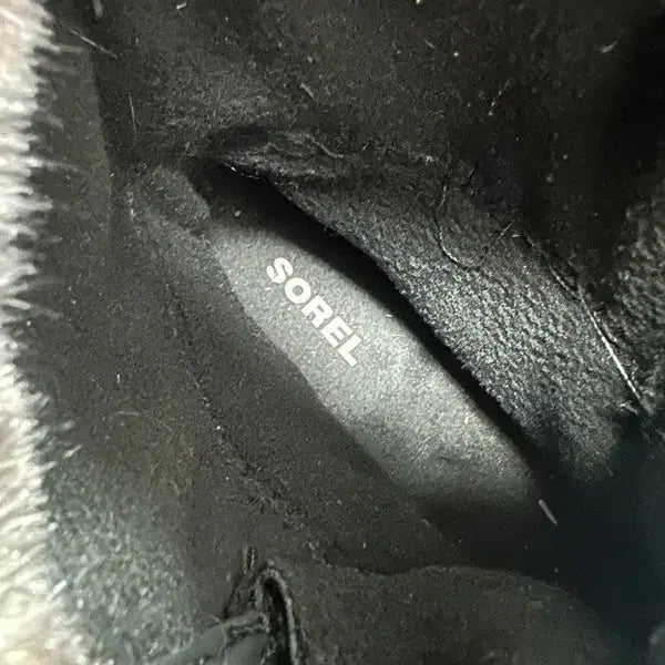 [BUNJANG] Sorel Suede Fur Boots / 소렐 스웨이드 퍼 부츠