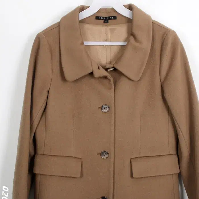 [BUNJANG] Theory Women's Wool Single Coat / 여성S/ 띠어리 모100 싱글코트