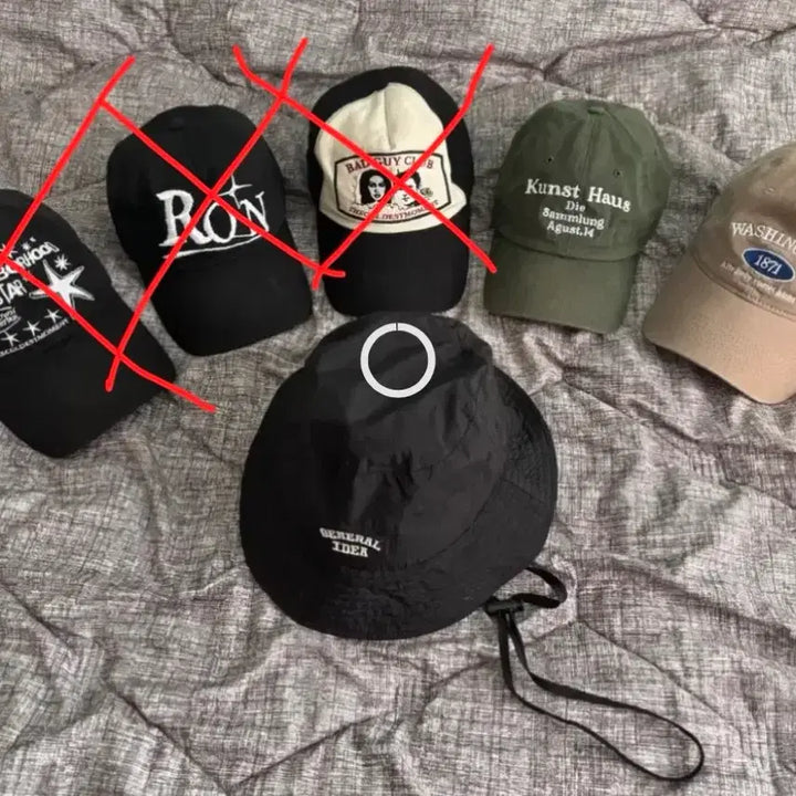 [BUNJANG] Various Brands Baseball Cap Bundle Set / 각종 브랜드 볼캡 모자 10종