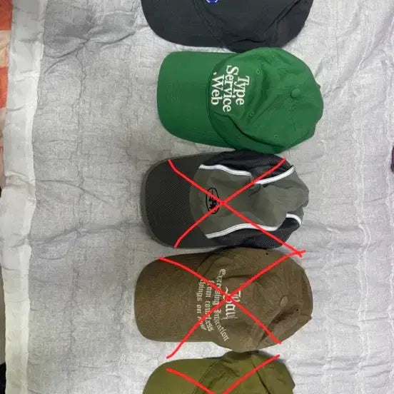 [BUNJANG] Various Brands Baseball Cap Bundle Set / 각종 브랜드 볼캡 모자 10종