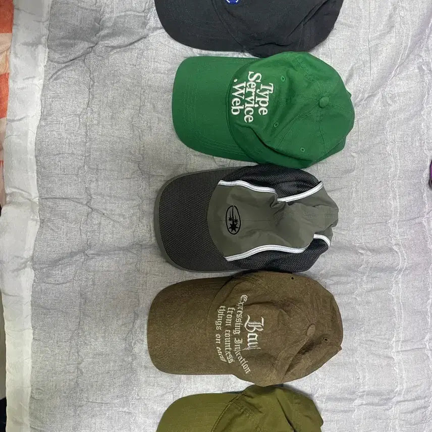 [BUNJANG] Various Brands Baseball Cap Bundle Set / 각종 브랜드 볼캡 모자 10종