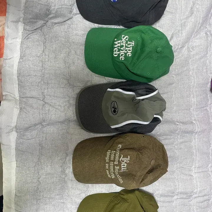 [BUNJANG] Various Brands Baseball Cap Bundle Set / 각종 브랜드 볼캡 모자 10종