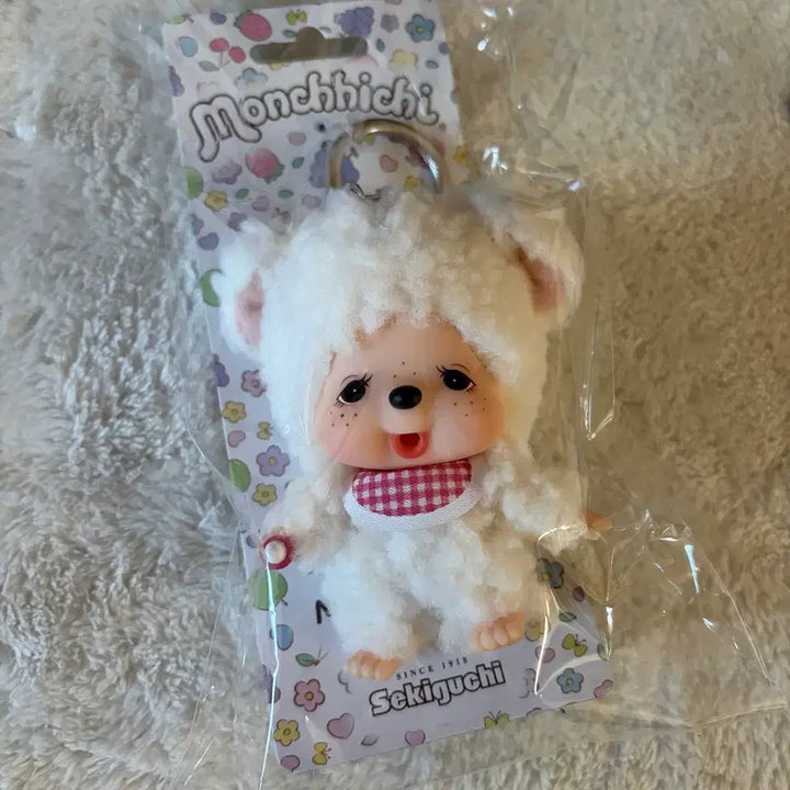 [BUNJANG] Big Head Bebechichi Monchhichi Cham Baby Version Keyring / 빅헤드 베베치치 / 몬치치 양치치 챠무 베이비버전 키링