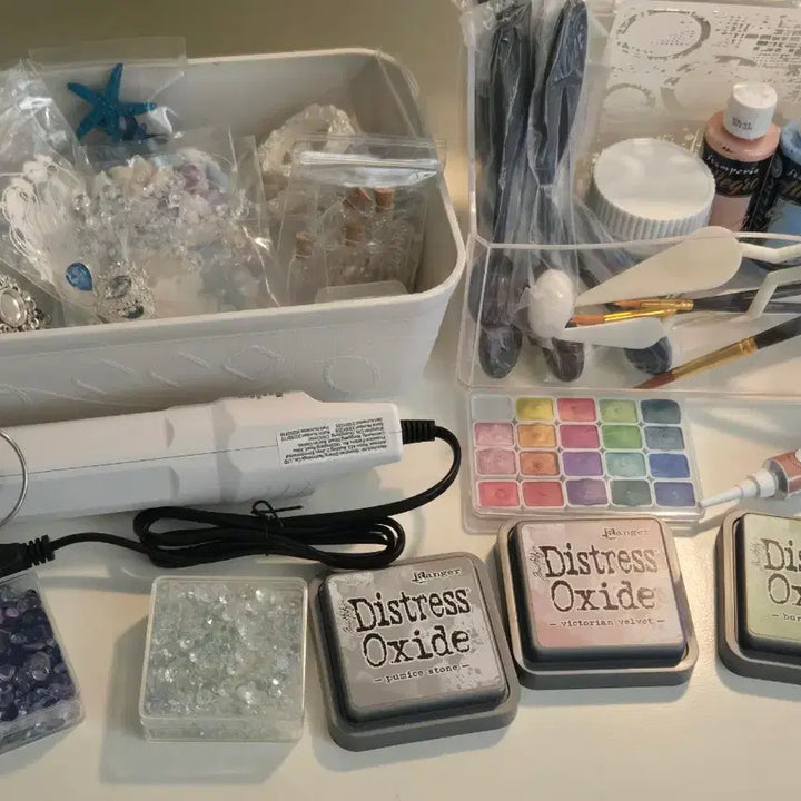 [BUNJANG] 앤의노트 차차노트 화유프랑 Toploader / 빈티지 감성다꾸 처분 유튜버 가죽 보관함 앤의노트 차차노트 화유프랑