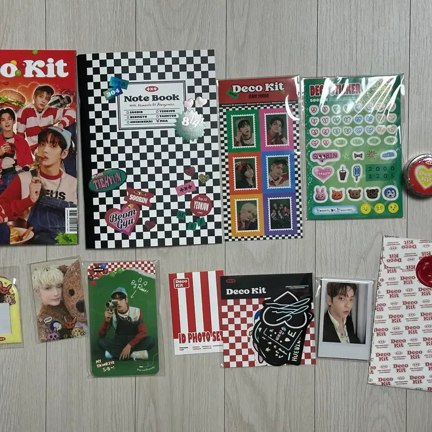 [SOLD OUT] (포카포함) 투바투 데코키트 풀구성
