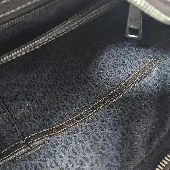 [BUNJANG] Louis Quatorze Leather Crossbody Bag / 루이까또즈 가죽 크로스백 브라운