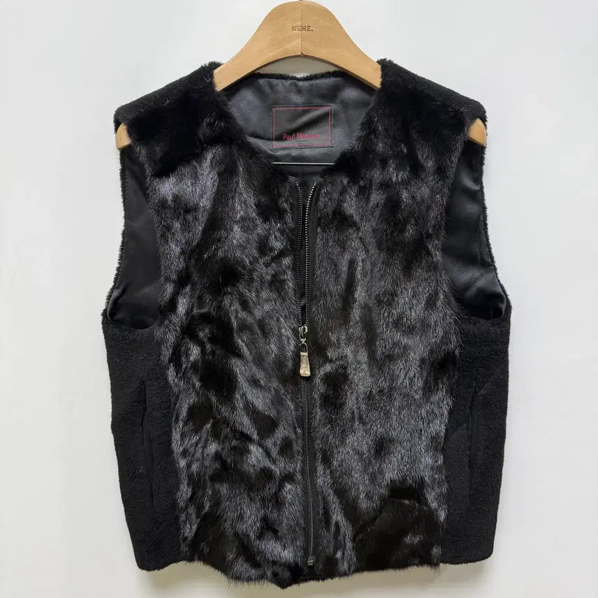 [BUNJANG] Museum Mink Wool Vest / (280) 풀 뮤지엄 밍크 양모조끼
