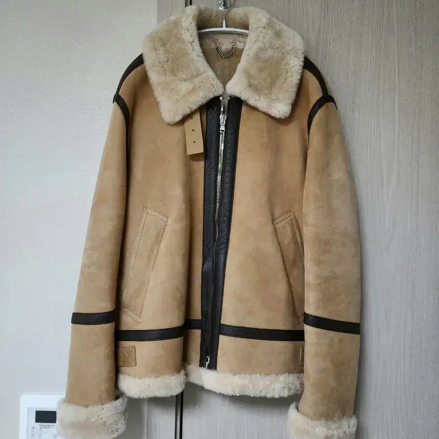 [BUNJANG] Solid Homme Shearling Mouton Jacket / 솔리드옴므 양털 시어링 투웨이 무스탕