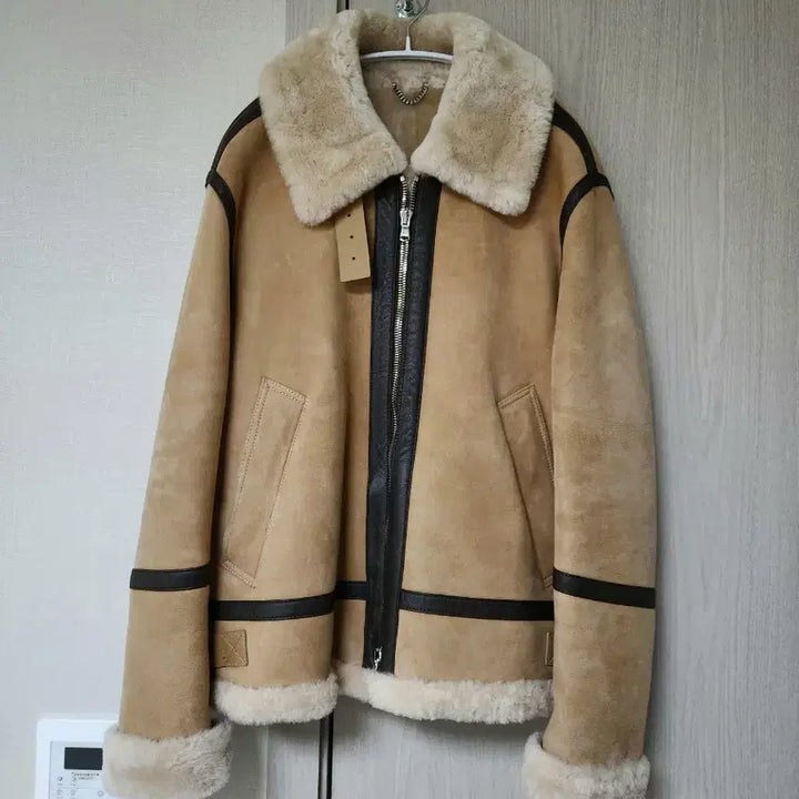 [BUNJANG] Solid Homme Shearling Mouton Jacket / 솔리드옴므 양털 시어링 투웨이 무스탕