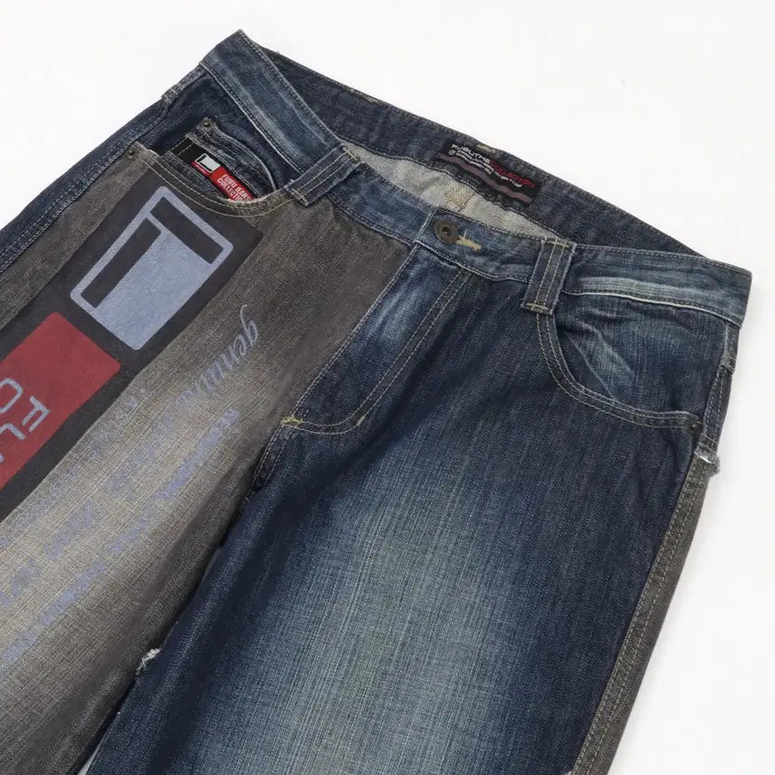 [BUNJANG] FUBU Y2K Denim Pants / [34]후부fubu y2k 데님팬츠