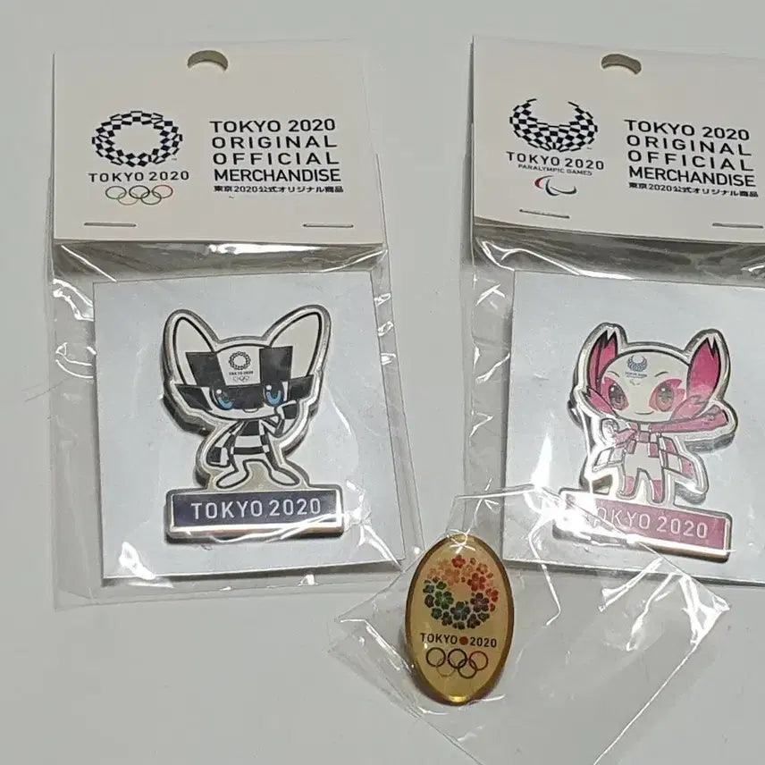 [BUNJANG] Tokyo Olympics 2020 Miraitowa and Someity Badges / 도쿄 올림픽 2020 마스코트 뱃지 미라이토와 소메이티 외
