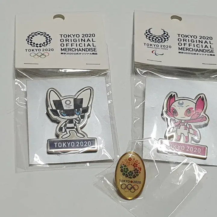 [BUNJANG] Tokyo Olympics 2020 Miraitowa and Someity Badges / 도쿄 올림픽 2020 마스코트 뱃지 미라이토와 소메이티 외