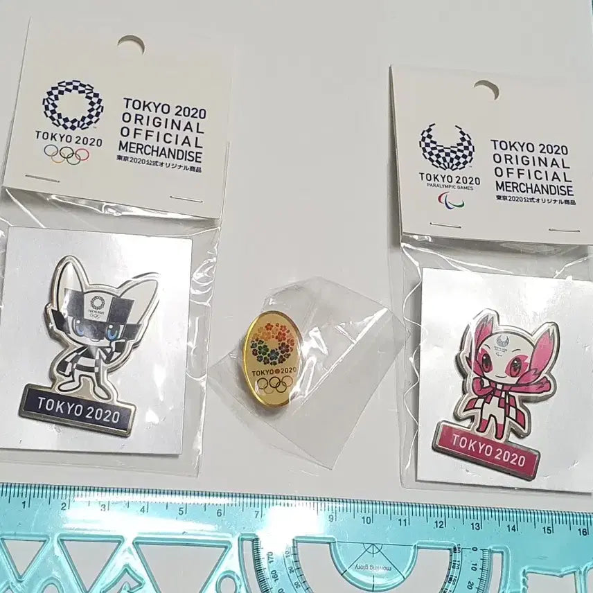 [BUNJANG] Tokyo Olympics 2020 Miraitowa and Someity Badges / 도쿄 올림픽 2020 마스코트 뱃지 미라이토와 소메이티 외