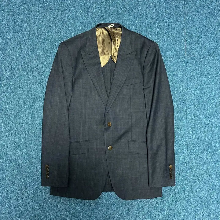 [BUNJANG] Customellow Check Blazer - Men&