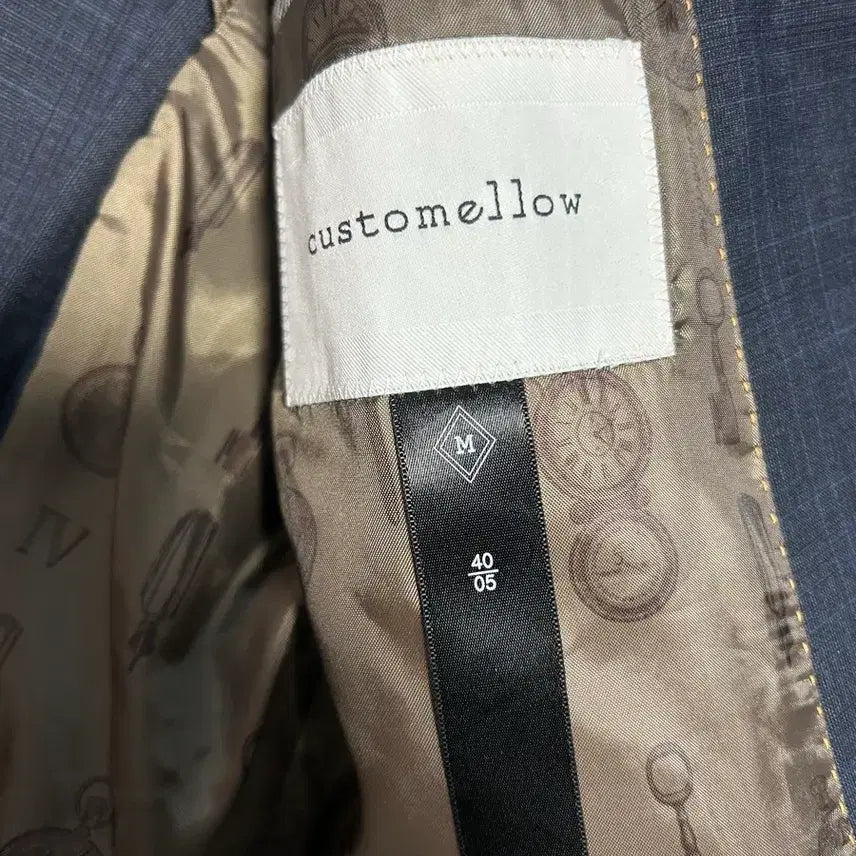 [BUNJANG] Customellow Check Blazer - Men&