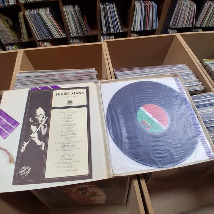 [BUNJANG] Herbie Mann Vol.12 LP Vinyl Record / 2장 재즈 플룻 허비 맨 (Herbie Mann) Vol.12 LP 음반