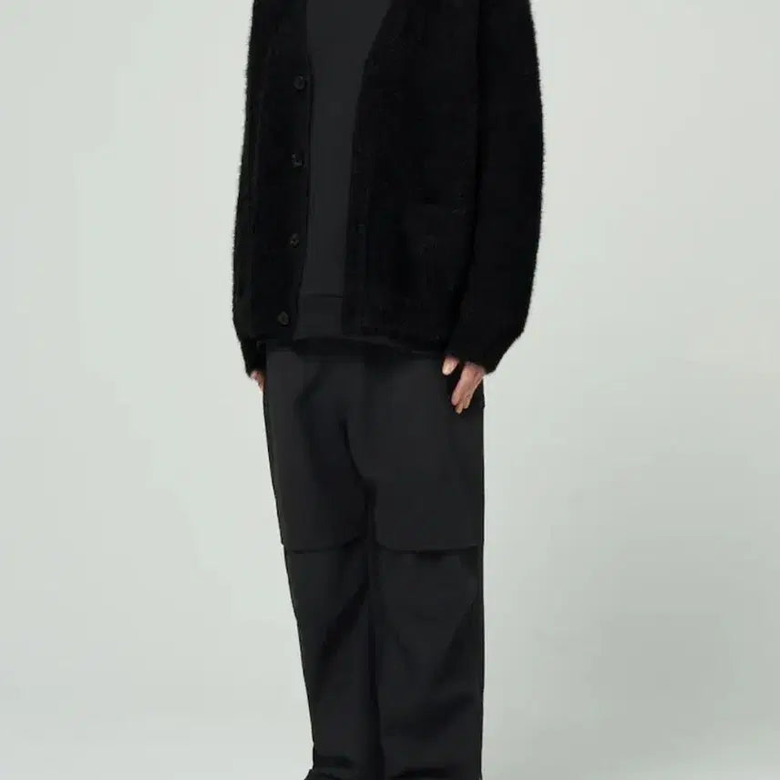 [BUNJANG] Junji Hairly Cardigan / 준지 헤어리 카디건