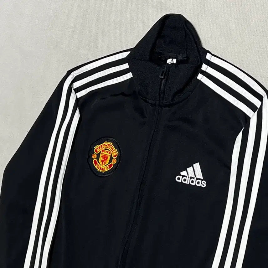 [BUNJANG] Adidas Manchester United Black Track Top / M 아디다스 맨체스터유나이티드 블랙 트랙탑