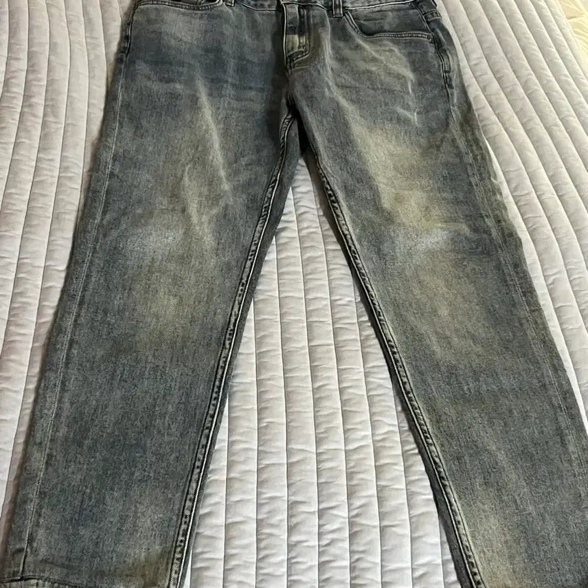 [BUNJANG] Dior S-Grade Washed Denim Jeans / 배송비포함) 디올 짭 S급 워싱 데님 청바지