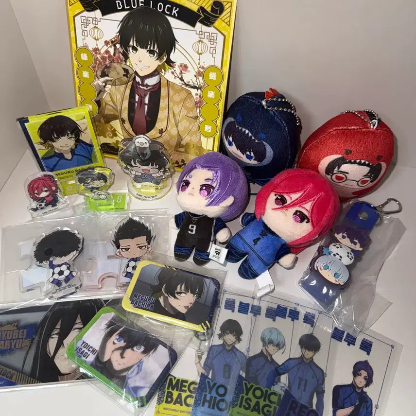[BUNJANG] Blue Lock Bachira Meguru Goods Bundle Set / 블루록 굿즈 일괄 처분 판매 바치라 메구루 위주 D상 포함
