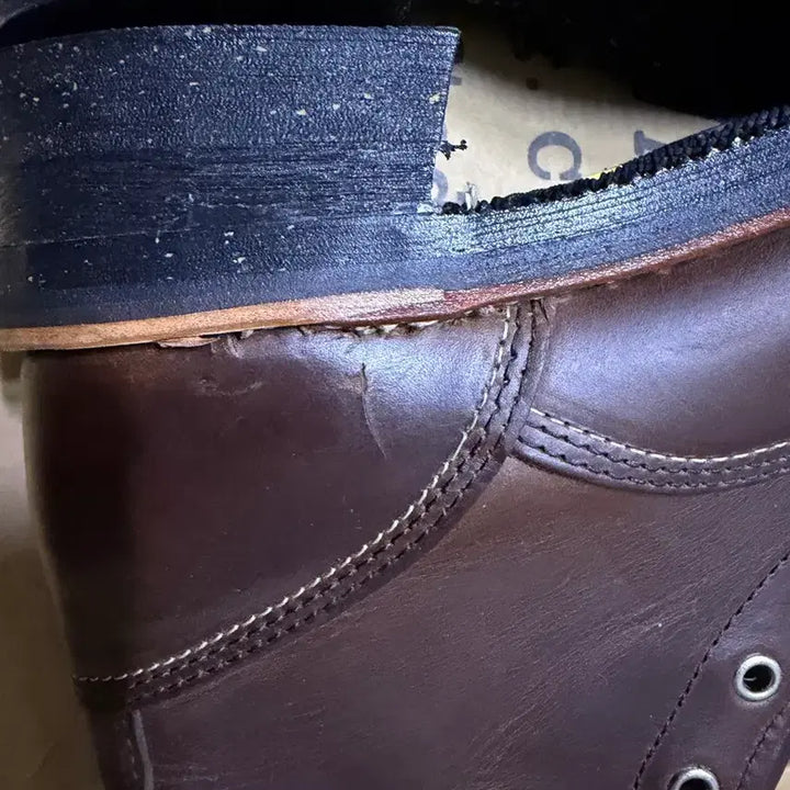 [BUNJANG] Chippewa Horween Chromexcel Logger Boots 8E / 치페와 호윈 크롬악셀 로거 부츠 8E