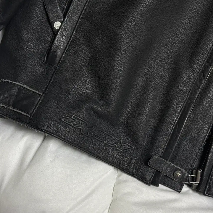 [BUNJANG] Ixon 3XL Oversized Leather Biker Jacket / Ixon 3XL 오버사이즈 레더 자켓 바이커자켓