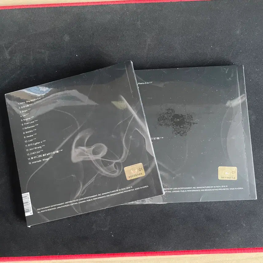 미개봉 방탄소년단 WINGS 앨범 미사용 BTS