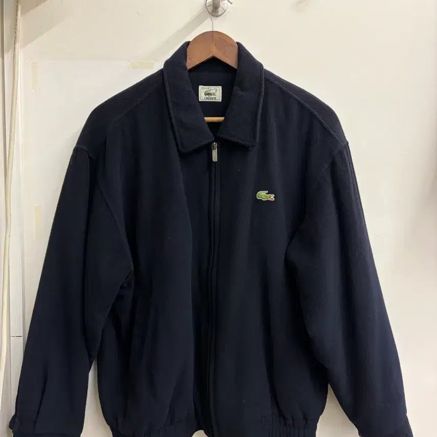 [BUNJANG] Lacoste Blue Blouson Jacket / N121. 라코스테 서광 블루종 자켓