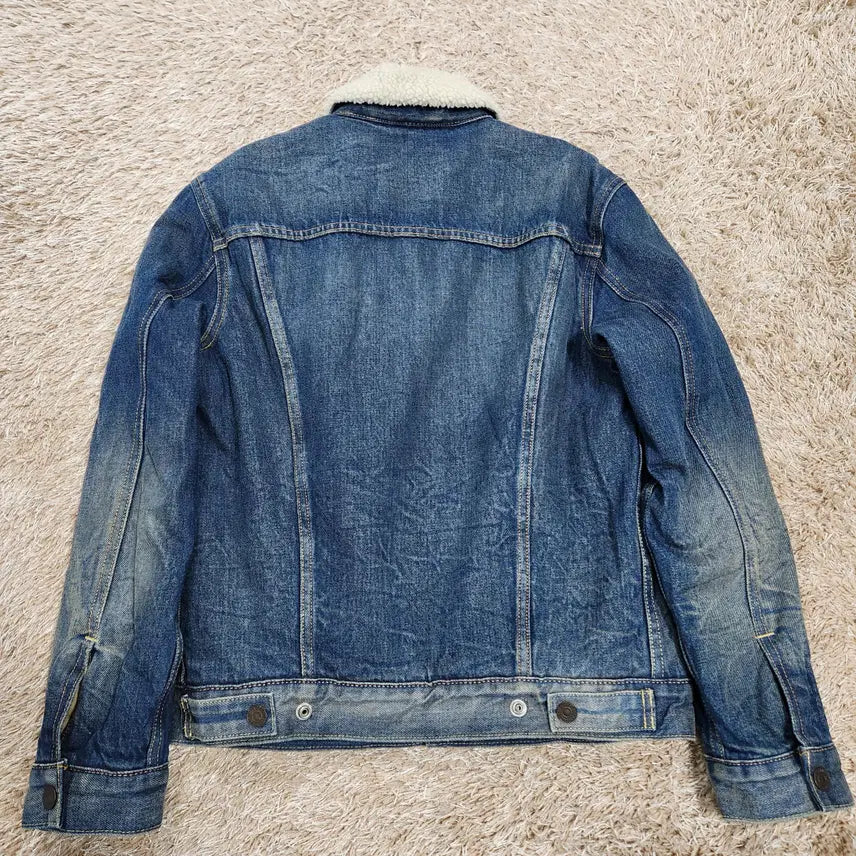 [BUNJANG] Levi's Sherpa Trucker Denim Jacket (Men's S) / (빈티지박스) 리바이스 정품 쉐르파 트러커 데님자켓 남성 S 사이즈