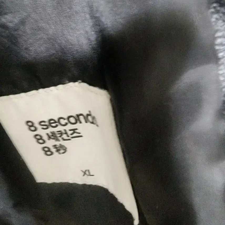 [BUNJANG] 8 Seconds Leather Padded Jacket 105 / 8세컨즈 가죽패딩자켓 105