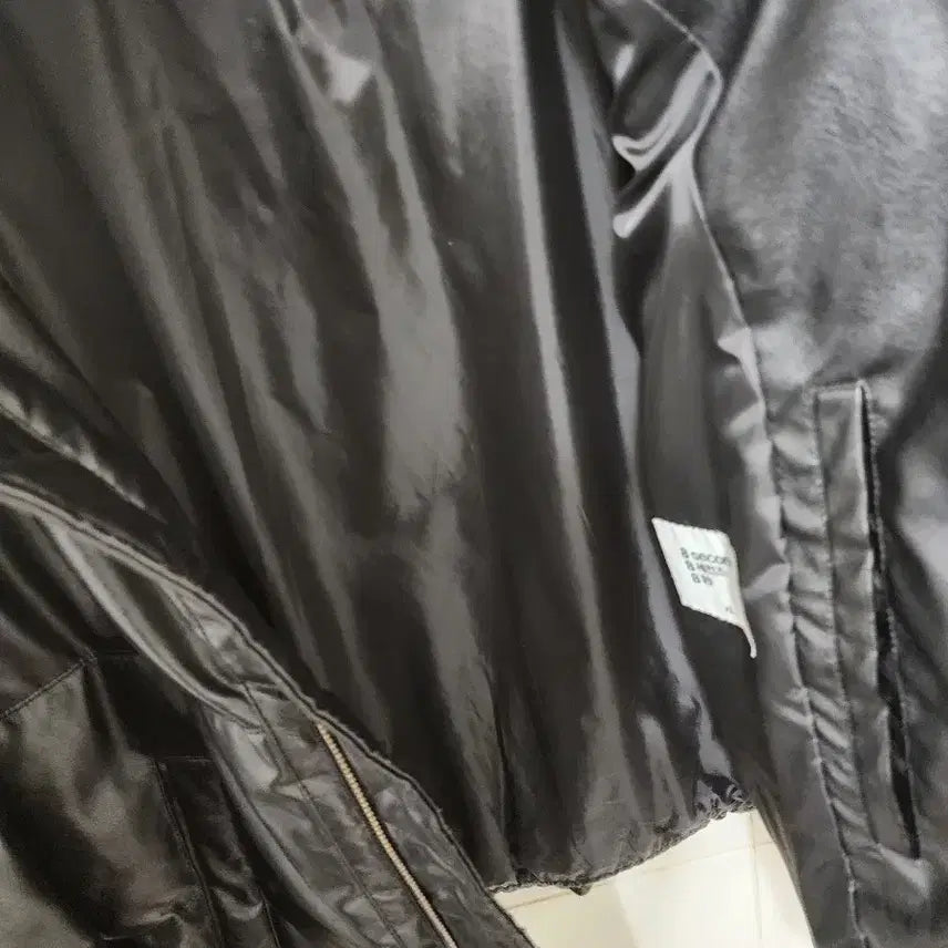 [BUNJANG] 8 Seconds Leather Padded Jacket 105 / 8세컨즈 가죽패딩자켓 105