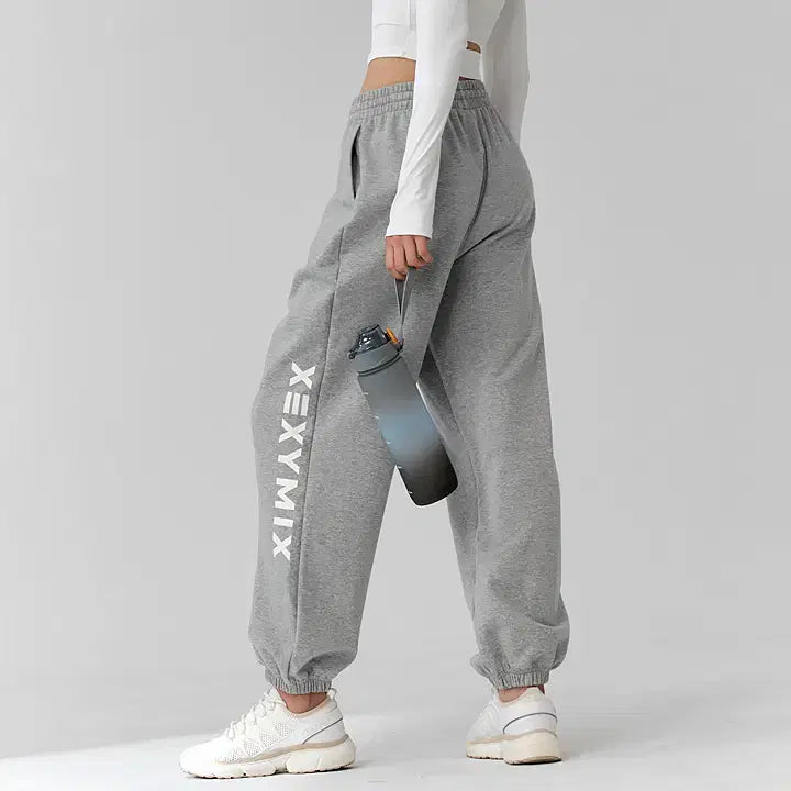 [SOLD OUT] [새상품] 젝시믹스 레터링 빅로고 루즈핏 조거팬츠