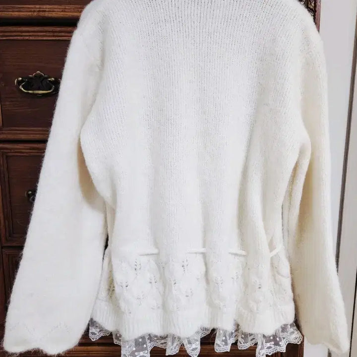 [SOLD OUT] 미니멈 에브리데이 울니트 가디건/   2026년 1월 신상/ 진주 레이스