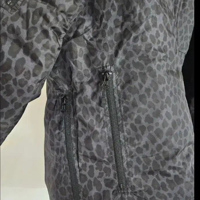 [BUNJANG] Needles Leopard C.E Down Jacket / 니들스 레오파드 C.E 다운 자켓