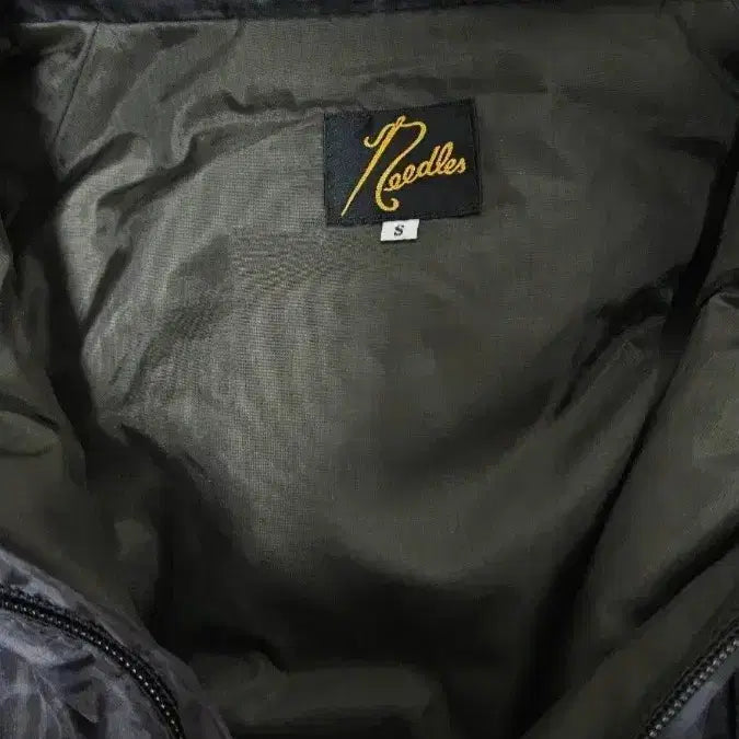 [BUNJANG] Needles Leopard C.E Down Jacket / 니들스 레오파드 C.E 다운 자켓