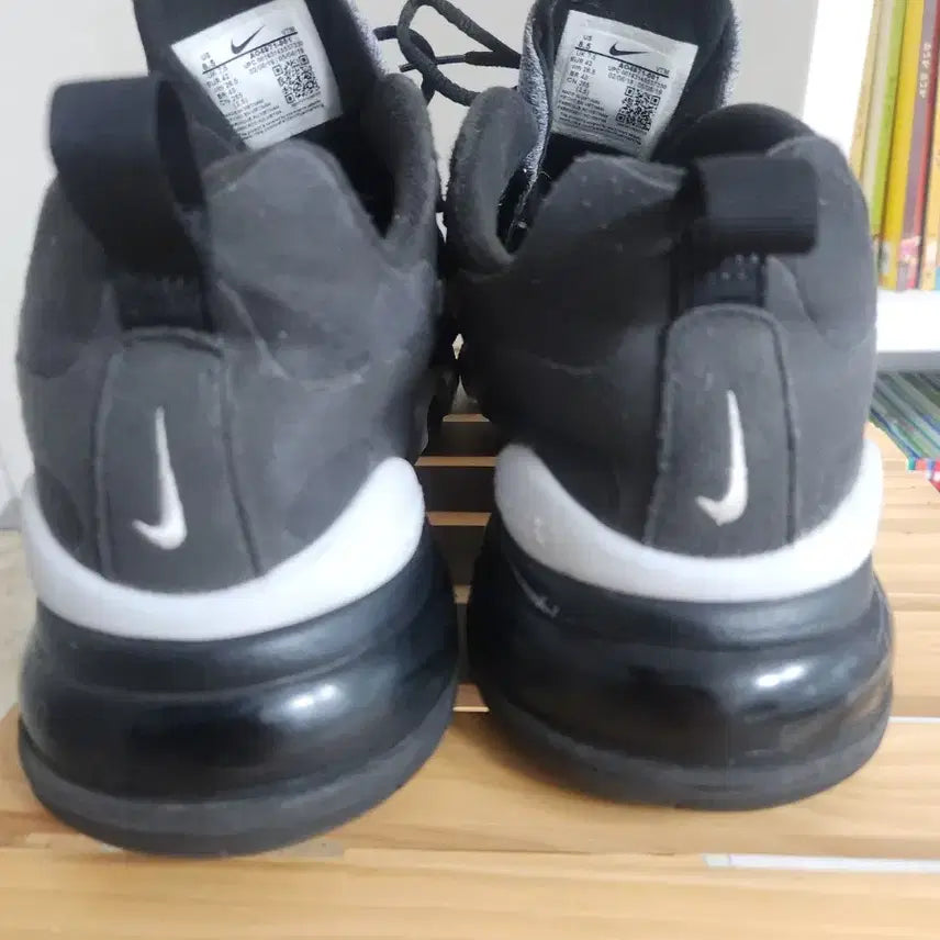 [BUNJANG] Nike Air Max 270 React Black/Grey / 265 / 나이키 에어맥스 270 리액트 블랙/회색