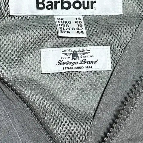 [BUNJANG] Barbour Women's Waterproof Windbreaker Jacket / 바버 우먼스 워터프루프 바람막이 자켓