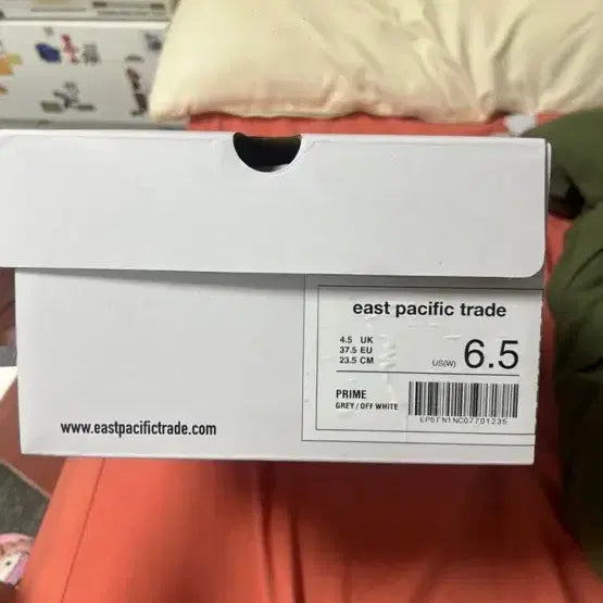 [BUNJANG] EPT PRIME (Grey/Off White) Shoes (Size 235) / 이피티 EPT PRIME (GREY/OFF WHITE) 신발 235