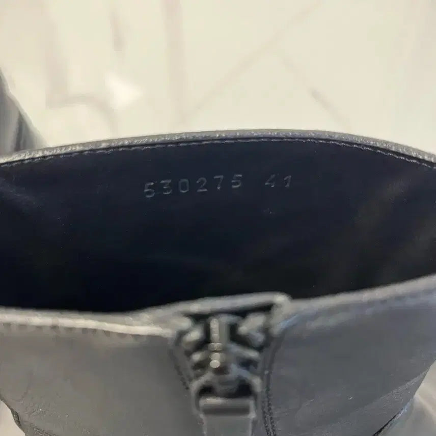 [BUNJANG] Balenciaga Logo Boots (Size 41) / 발렌시아가 로고 부츠 사이즈 41
