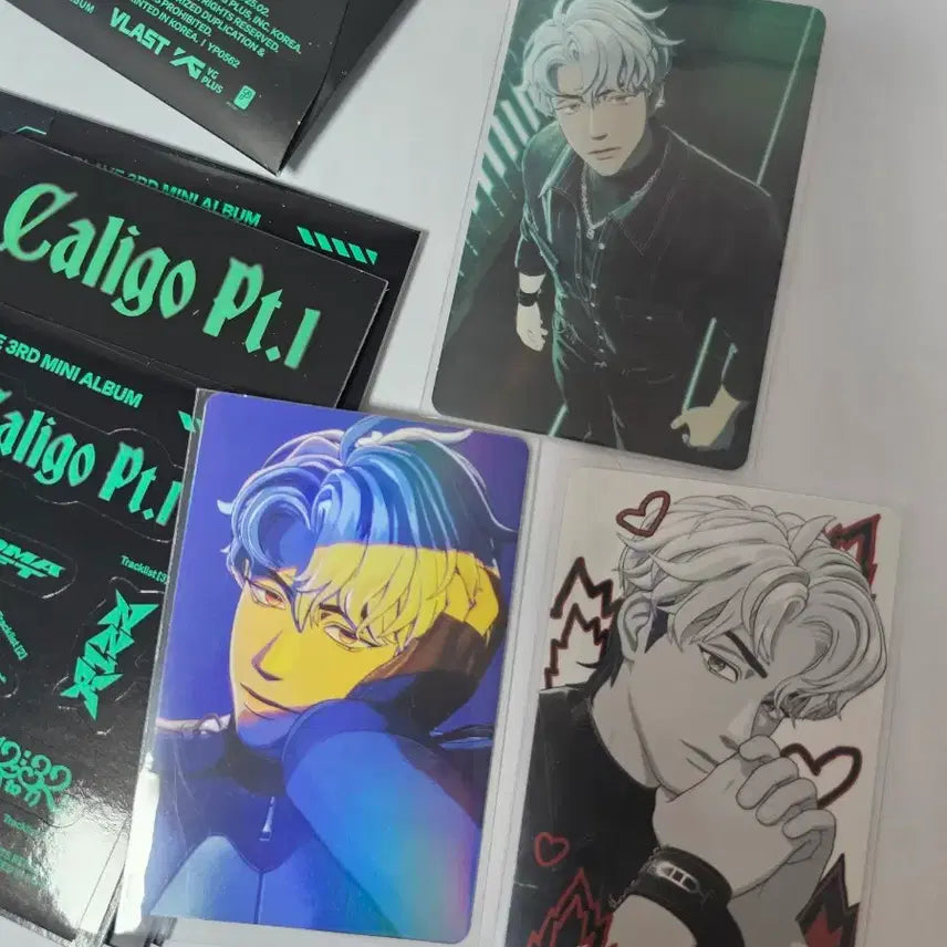 [BUNJANG] PLAVE Eunho Part 1 Caligo Photocard Album Full Set / 플레이브 칼리고 파트1 포카앨범 은호 풀세트