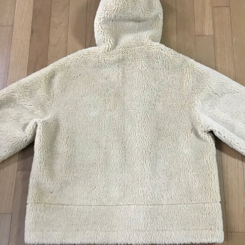 [BUNJANG] Basil In Bottle Reversible Hooded Mouton / 바질인보틀 리버시블 후드 무스탕