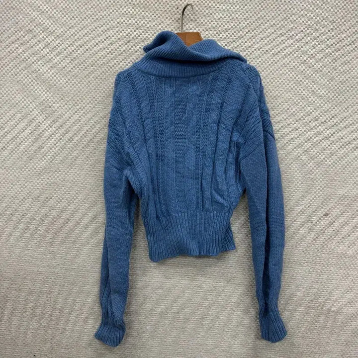 [SOLD OUT] 빈티지 투웨이 울 꽈배기 니트 집업 가디건 F M11405