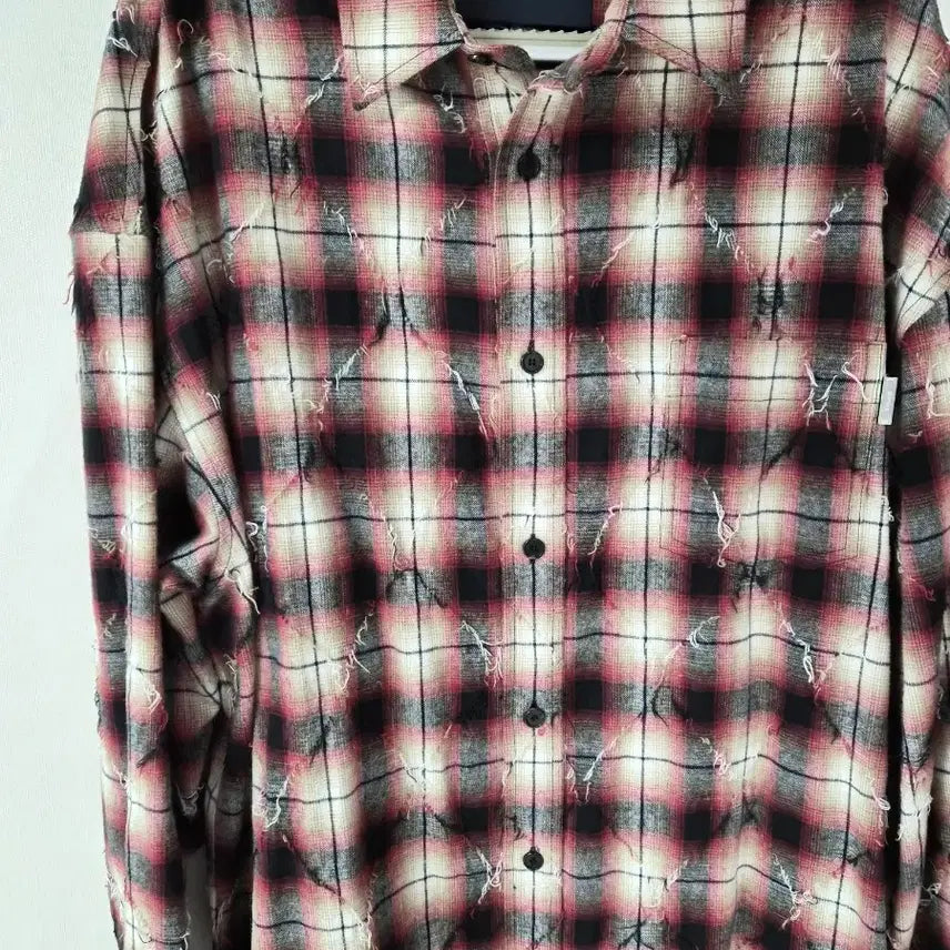 [BUNJANG] JunJ 25SS Argyle Check Red Size 46 / 준지 25ss 아가일 체크 레드 46 사이즈