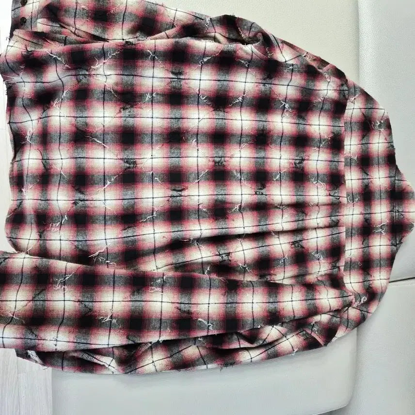 [BUNJANG] JunJ 25SS Argyle Check Red Size 46 / 준지 25ss 아가일 레드 46 사이즈