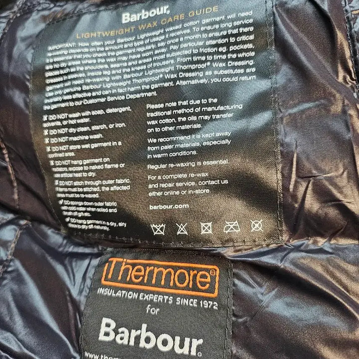 [BUNJANG] Barbour Padded Jacket (Olive) / 바버 올리브 패티드 자켓!L