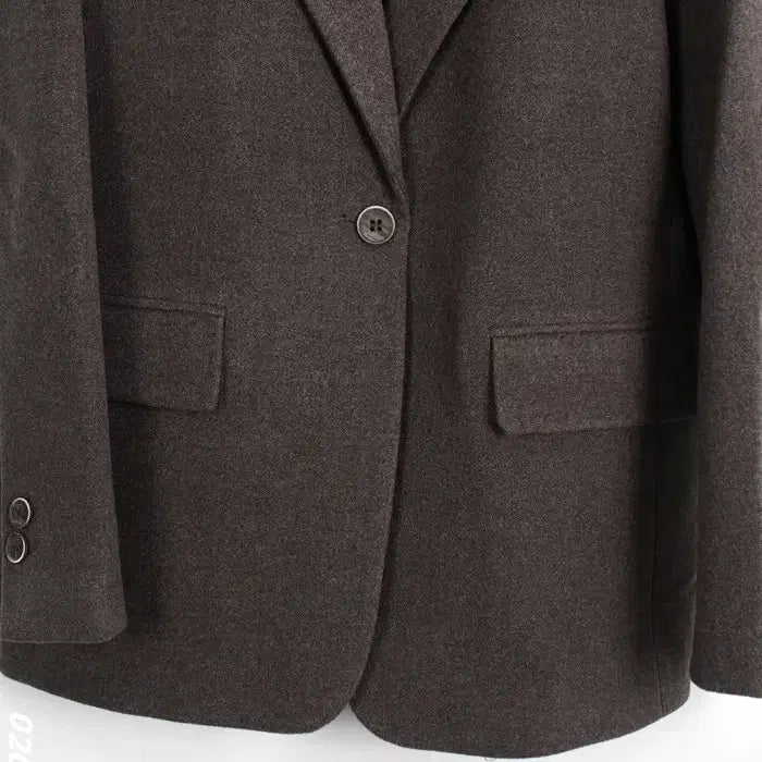 [BUNJANG] MISO One-Button Wool Jacket / 여성S/ 미쏘 원버튼 모직자켓