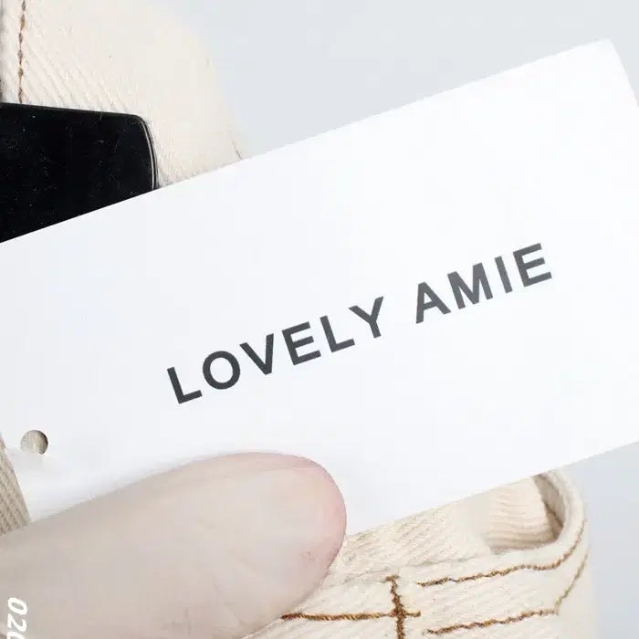 [BUNJANG] LOVELY AMIE Ivory Denim Pants / 여성M/ 텍새 LOVELY AMIE 아이보리 데님팬츠
