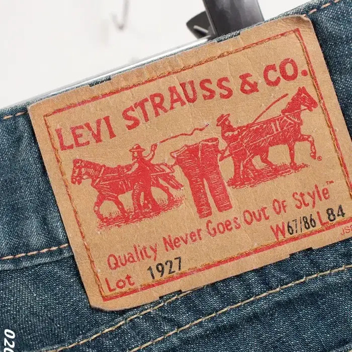 [BUNJANG] Levi's Washed Denim Pants / 여성67/ 리바이스 워싱 데님팬츠