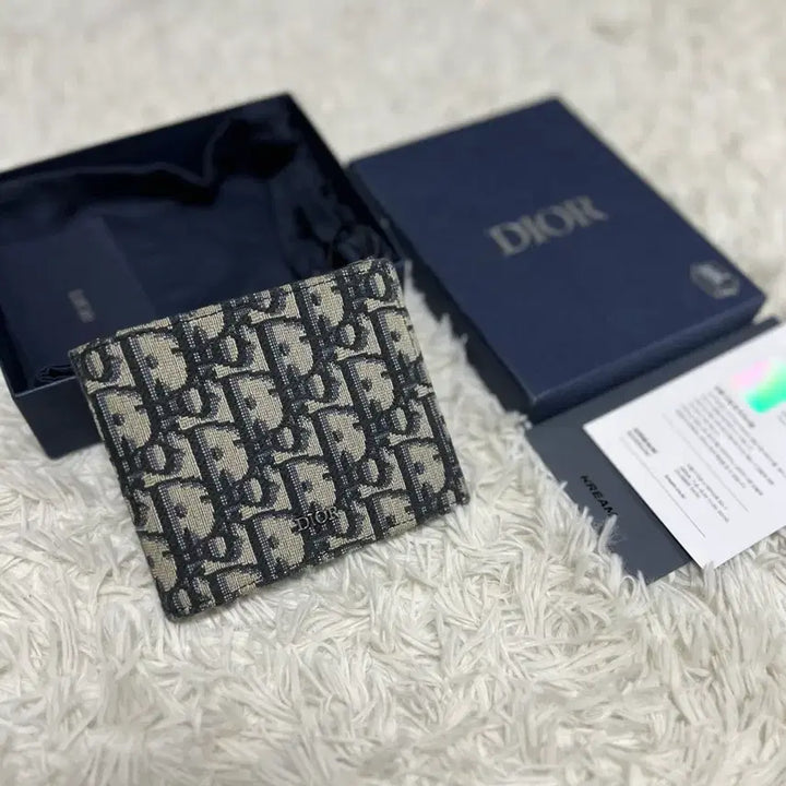 [BUNJANG] Dior Oblique Beige Bifold Wallet / 디올 오블리크 반지갑 베이지