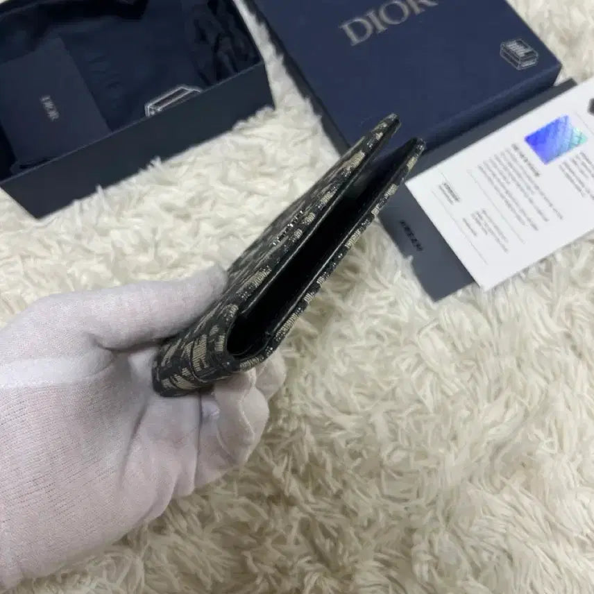 [BUNJANG] Dior Oblique Beige Bifold Wallet / 디올 오블리크 반지갑 베이지